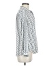 Ann Taylor LOFT Polka Dots White Long Sleeve Blouse Size M (petite) - photo 4