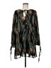 Traffic People 100% Polyester Paisley Black Casual Dress Size M - photo 1
