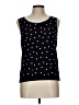 Talbots Polka Dots Black Sweater Vest Size L - photo 1