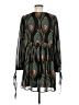 Traffic People 100% Polyester Paisley Black Casual Dress Size M - photo 2