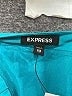 Express 100% Polyester Solid Teal Cocktail Dress Size XXS - photo 4