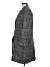 Petite Studio New York 100% Wool Checkered-gingham Gray Wool Coat Size XXS - photo 5