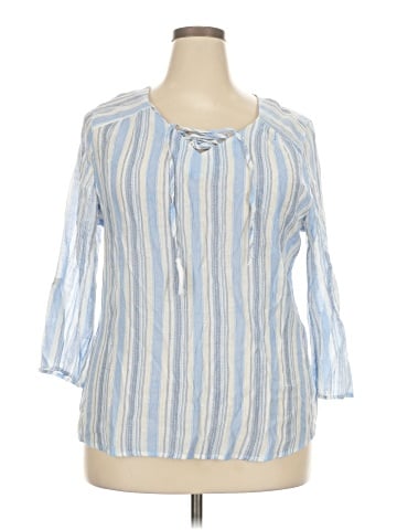 Como Vintage 3/4 Sleeve Blouse (view 1)