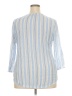 Como Vintage Blue 3/4 Sleeve Blouse Size XXL - photo 2