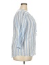 Como Vintage Blue 3/4 Sleeve Blouse Size XXL - photo 4
