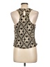 Soprano Gold Sleeveless Blouse Size L - photo 2