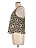 Soprano Gold Sleeveless Blouse Size L - photo 5