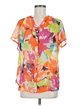 Sara Michelle Short Sleeve Blouse