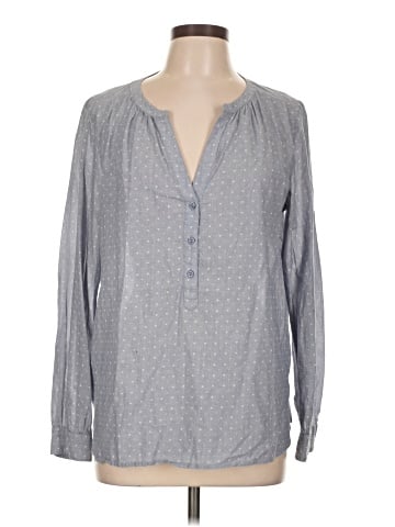 Ann Taylor LOFT Outlet Long Sleeve Blouse (view 1)