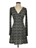 Lush Print Black Casual Dress Size S - photo 1
