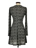 Lush Print Black Casual Dress Size S - photo 2