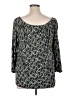 MICHAEL Michael Kors Green 3/4 Sleeve Blouse Size XL - photo 2