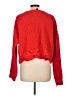 Alya Red Pullover Sweater Size L - photo 2