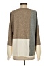 Simply Noelle Color Block Tan Pullover Sweater Size S - photo 2