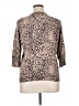 Sarah Spencer Animal Print Tan Pullover Sweater Size XL (estimated) - photo 2