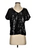 Modern Attraction Black Short Sleeve Top Size S - photo 1