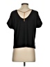 Modern Attraction Black Short Sleeve Top Size S - photo 2