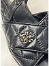 Chanel Black Wedges Size EU 37 1/2 - photo 3
