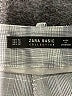 Zara Basic Houndstooth Gray Dress Pants Size 10 - photo 7