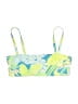 RVCA Tropical Blue Swimsuit Top Size S - photo 1