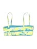 RVCA Tropical Blue Swimsuit Top Size S - photo 2
