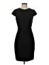 H&M 100% Polyester Solid Black Cocktail Dress Size S - photo 1