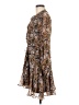 AaKaa 100% Polyester Paisley Brown Casual Dress Size M - photo 5