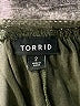 Torrid Green Short Sleeve Blouse Size 2X Plus (2) - photo 7