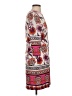 Eliza J Paisley Ivory Casual Dress Size 4 - photo 4