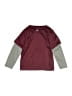 Ideology 100% Polyester Burgundy 3/4 Sleeve T-Shirt Size 5 - photo 2