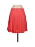 J.Crew 100% Polyester Solid Red Casual Skirt Size 4 - photo 2