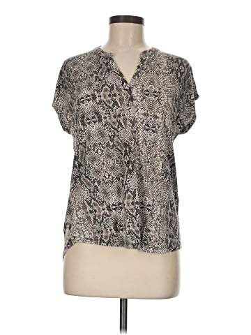 Dana Buchman Short Sleeve Blouse (view 1)