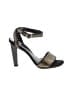 Diane von Furstenberg Black Sandals Size 7 1/2 - photo 1