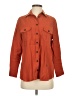 Cardon Orange 3/4 Sleeve Button-Down Shirt Size S - photo 1