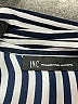 INC International Concepts 100% Polyester Stripes Blue Sleeveless Blouse Size 6 - photo 7