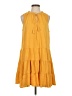 Max Studio Yellow Casual Dress Size S - photo 1