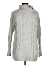 Ann Taylor LOFT Silver Turtleneck Sweater Size M - photo 1