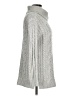 Ann Taylor LOFT Silver Turtleneck Sweater Size M - photo 4