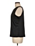 Kasper 100% Polyester Black Sleeveless Blouse Size M - photo 5