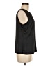 Kasper 100% Polyester Black Sleeveless Blouse Size M - photo 4