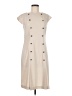 Karin Stevens 100% Polyester Tan Casual Dress Size 6 - photo 1