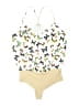L'Agence 100% Silk Ivory Bodysuit Size XL (4) - photo 1