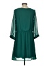 Assorted Brands Solid Teal Casual Dress Size S - photo 2