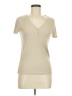 Gap Ivory Short Sleeve Top Size M - photo 1