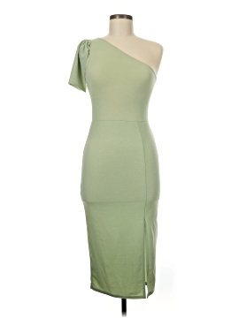 green emerald velvet dress Josie Bandage V Neck Mini Dress