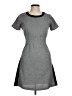 Pixley 100% Polyester Tweed Gray Casual Dress Size M - photo 1