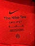 Nike 100% Polyester Red Active T-Shirt Size M - photo 7