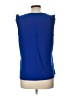 Verve Ami Blue Sleeveless Blouse Size L - photo 2