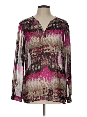 Tribal Long Sleeve Blouse (view 1)
