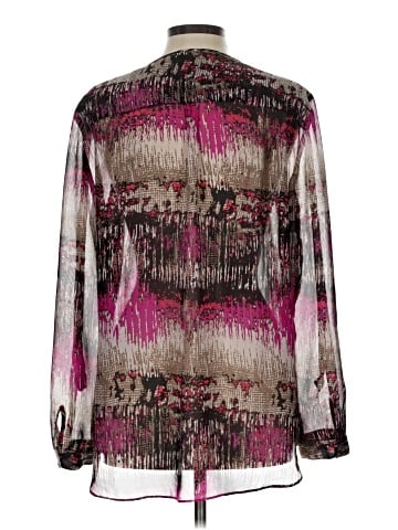 Tribal Long Sleeve Blouse (view 2)